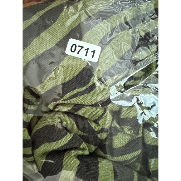 Boden Zebra Print Shirt Dress Olive Green Belted Midi Long Sleeve US 2 - Picture 10 of 12